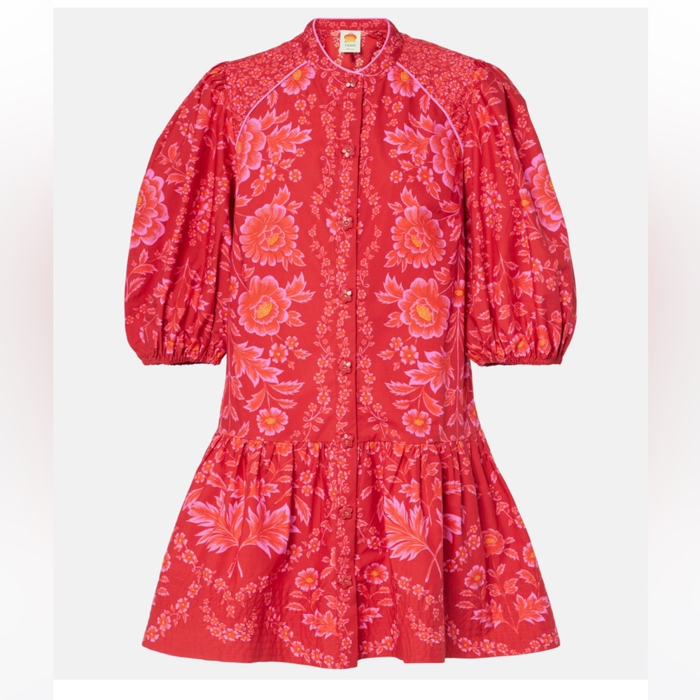 FARM Rio Red Olivia Mini dress
